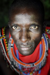 Masai Warrior Portrait 1