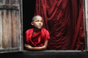 Monk at the Window