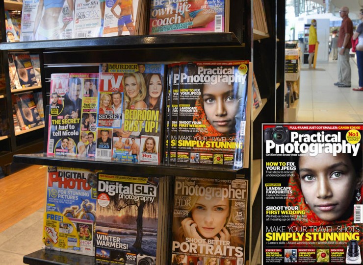 Cover of Practical Photography (UK magazine) March 2013. Photo taken at Sydney Airport, Australia