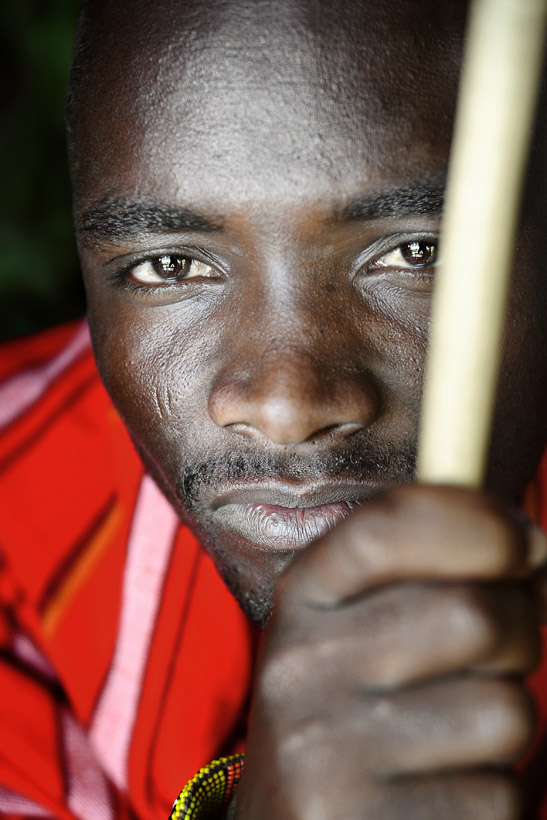Masai Warrior Portrait 2