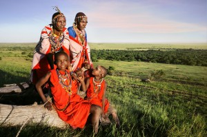 Masai Women and Children