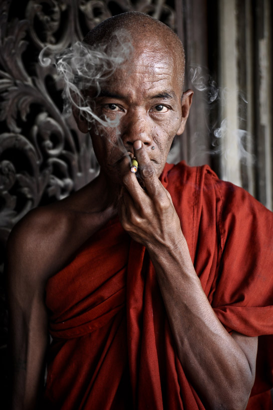 Smoking Monk