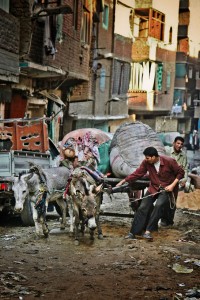 Workers in ‘Garbage City’