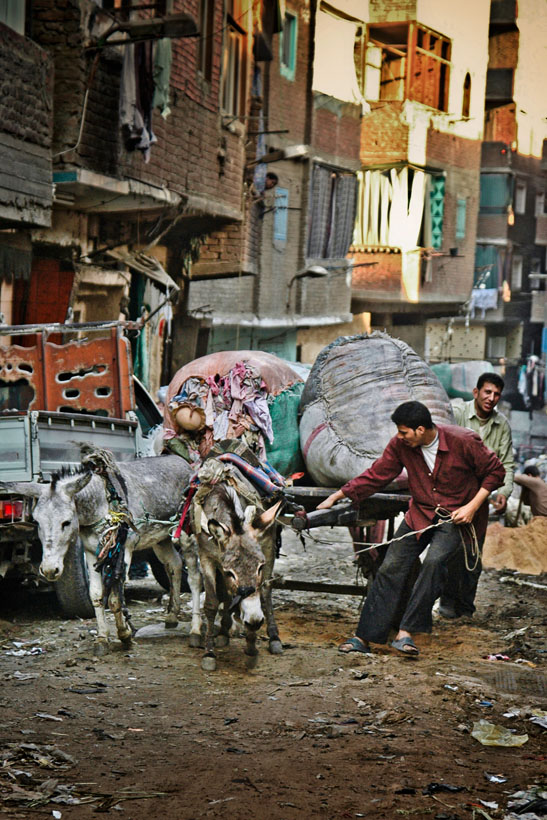 Workers in ‘Garbage City’