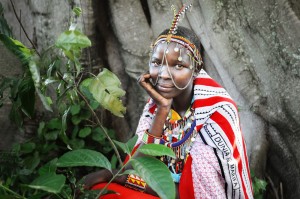 Masai Lady Portrait 2