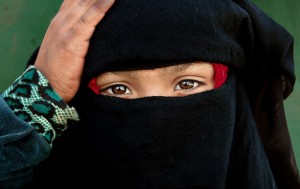 Child in a Burka