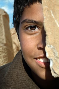 Egyptian Half Portrait