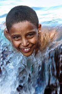 Egyptian Boy Portrait