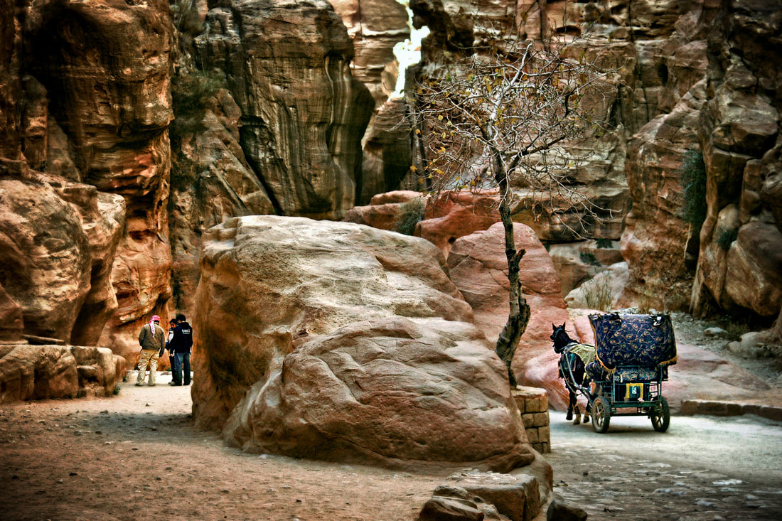 Inside Petra