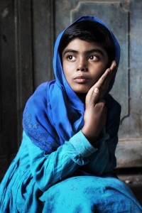 Girl in Blue